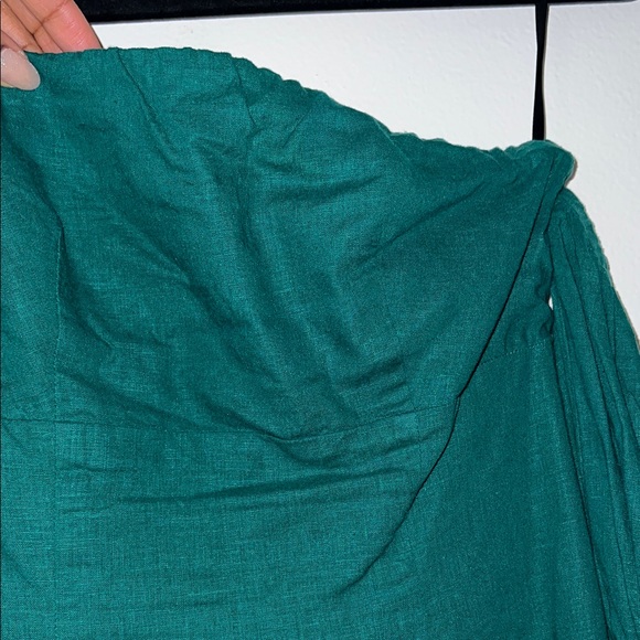 Forever 21 Green Off-Shoulder Mini Dress - Picture 7 of 7